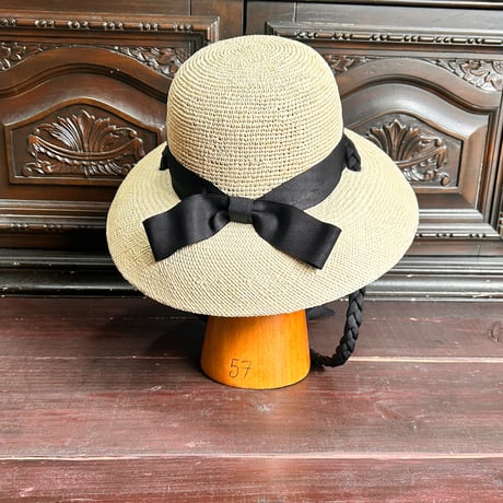 Panama casablanca tresse ruban