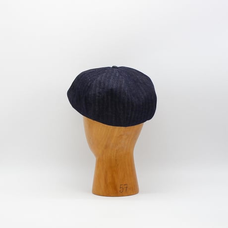 Denim herringbone huntingcas