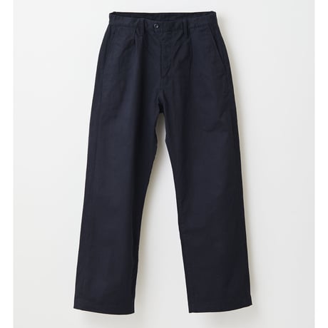 Selvage wide trousers