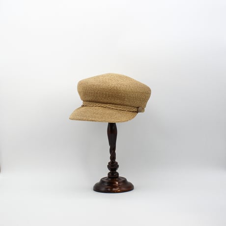 Paper braid marine cap