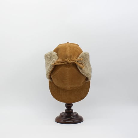 Corduroy ear cap