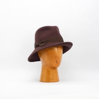Asymmetry sailor brim hat