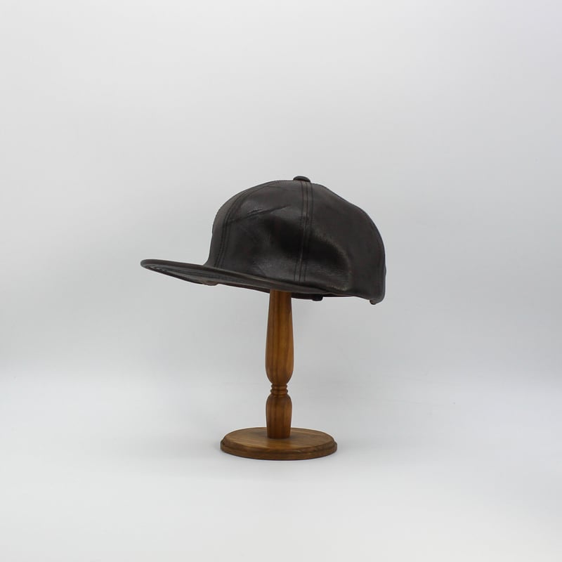 Dari　Kudu cap　ブラック　　レザーキャップ Dari Kudu cap ブラック レザーキャップ