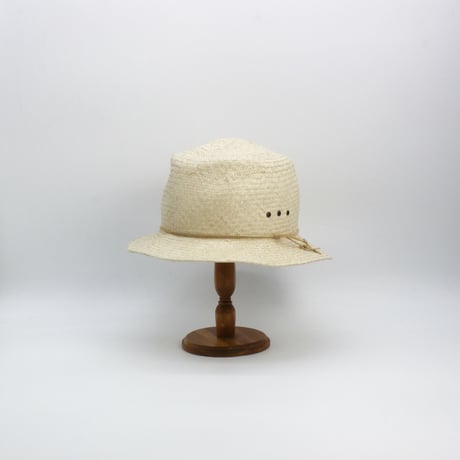 Raffia Fold bucket hat