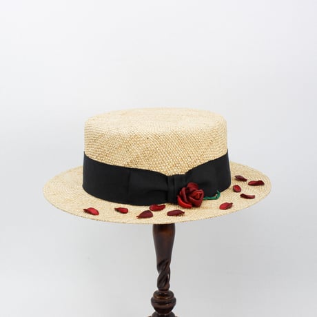 Rose boater