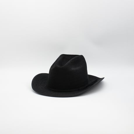 Linen braid cowboy hat