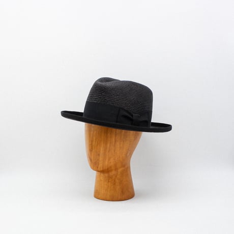 Vintage block Panama Homburg