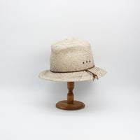 Raffia Fold bucket hat