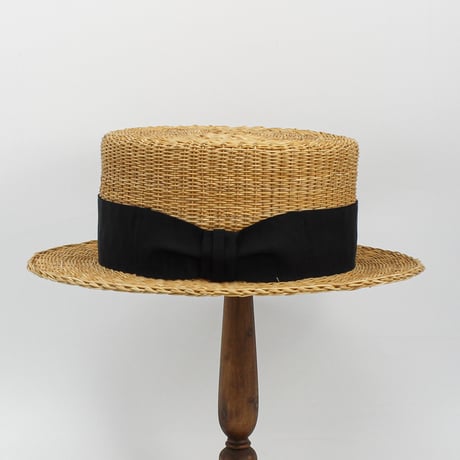 Rattan boater5.5(Limited edition) [Mens ribbon]