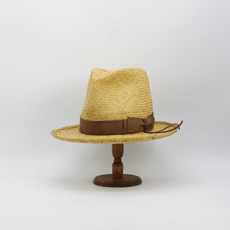 Raffia Long tall hat