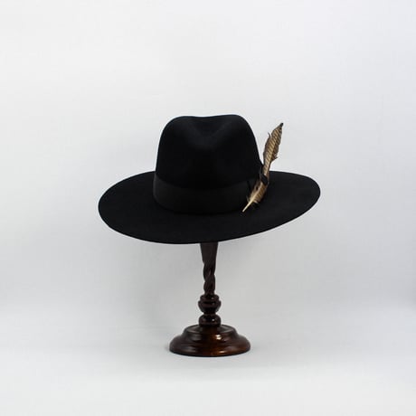 Long feather Slim Fedora