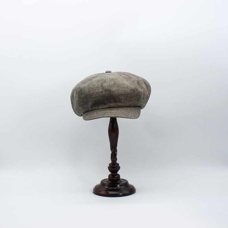 Dari Linen Big casquette リネン ビッグキャスケット