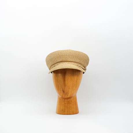 Paper braid marine cap