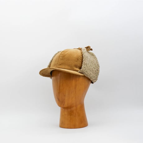 Corduroy ear cap