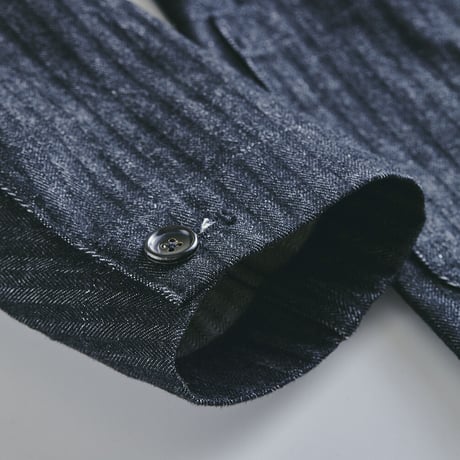 Herringbone Denim Jacket