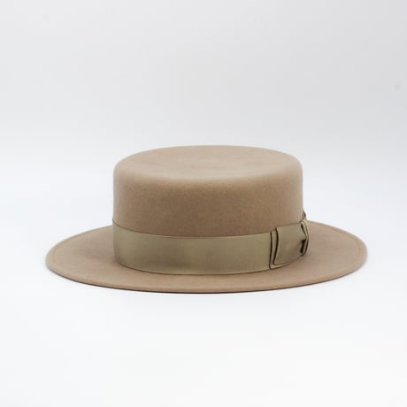 Classic wool boater