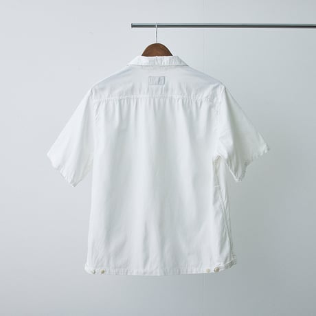 Open collar Atelier work shirt