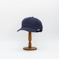 Front tag Cotton Herringbone cap(Navy)