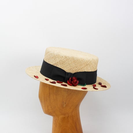 Rose boater