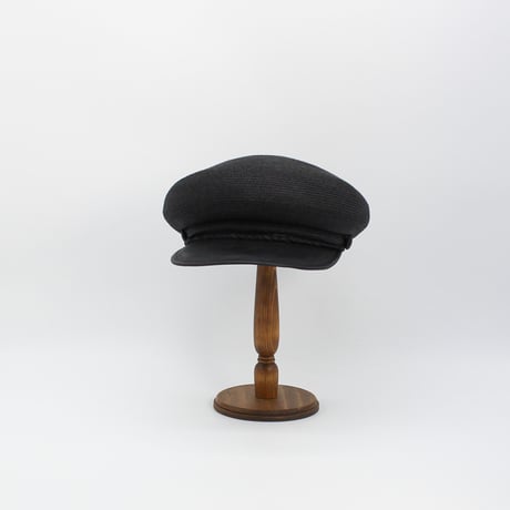 PB beret Leather brim cas