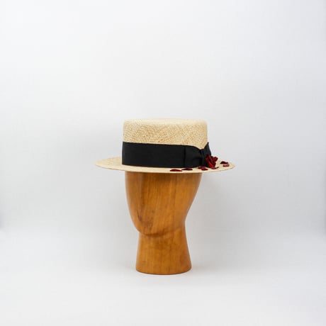 Rose boater