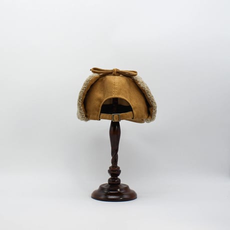 Corduroy ear cap