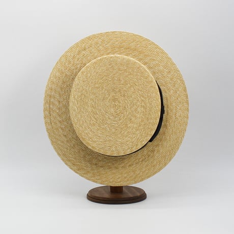 Mid silk wheat boater