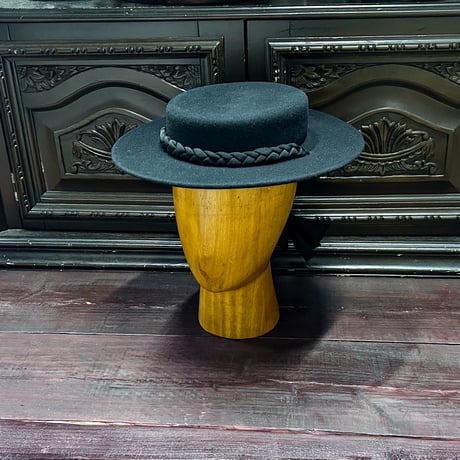 Canotier tresse ruban Un bibi