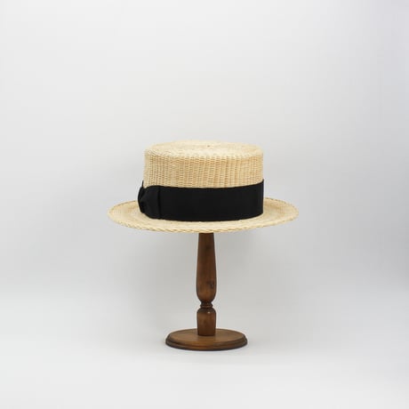 Rattan boater5.5(Limited edition) [Mens ribbon]