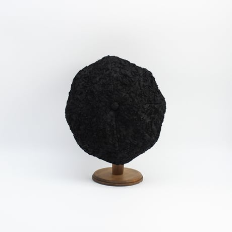Flower cloth beret
