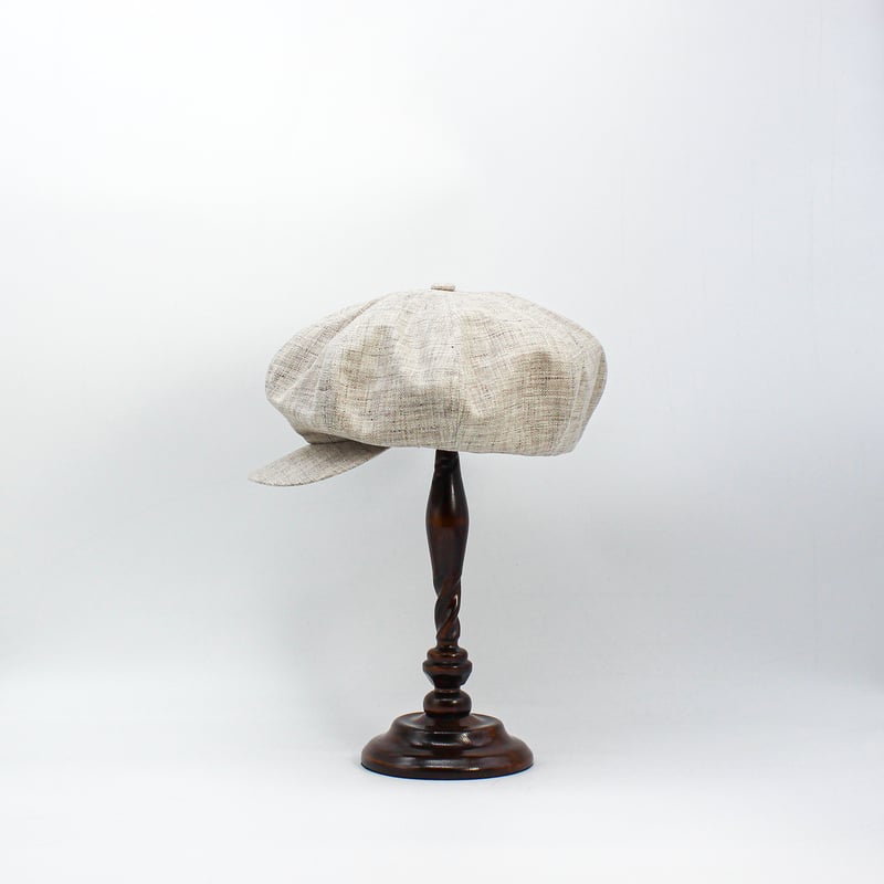 Dari Linen Big casquette リネン　ビッグキャスケット Dari Linen Big casquette リネン ビッグキャスケット