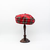 Tartan Big beret