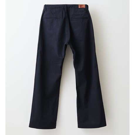 Selvage wide trousers