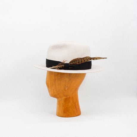 Long feather Slim Fedora