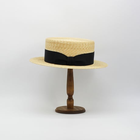 Mid silk wheat boater