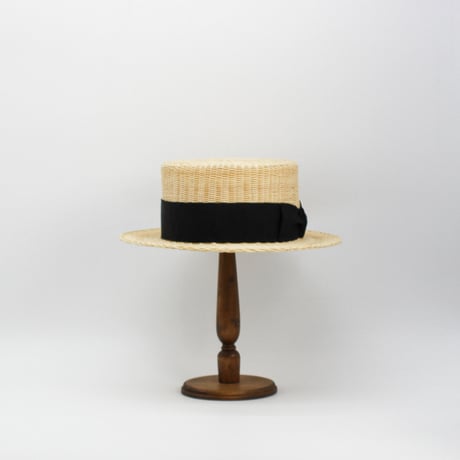 Rattan boater5.5(Limited edition) [Mens ribbon]