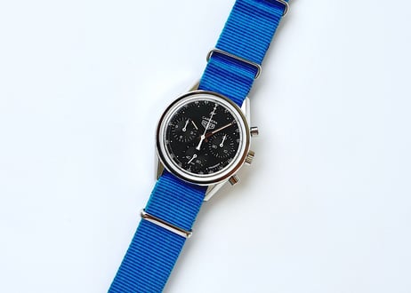 NEON COLOR NATO STRAP Yellow & Blue 20mm 2021 Summer