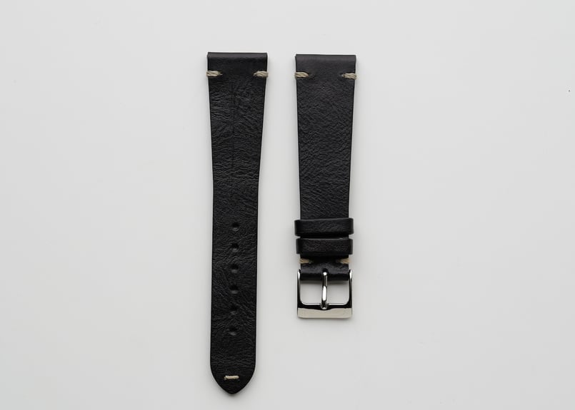 Aging Leather Strap for ROLEX Black | ENZO STORES Aging Leather Strap for ROLEX Black | ENZO STORES
