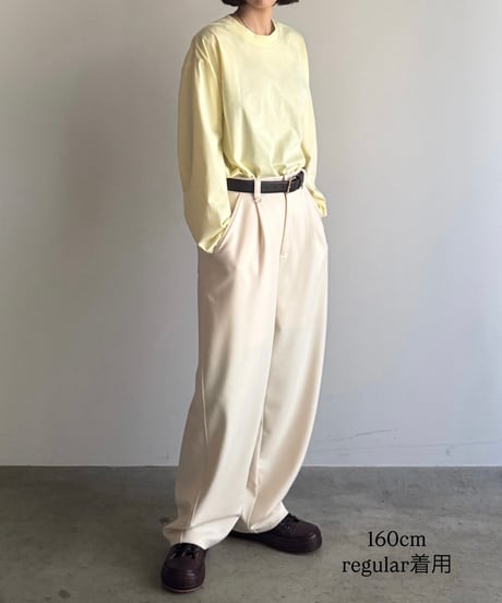 dry touch curve pants/2size/2color