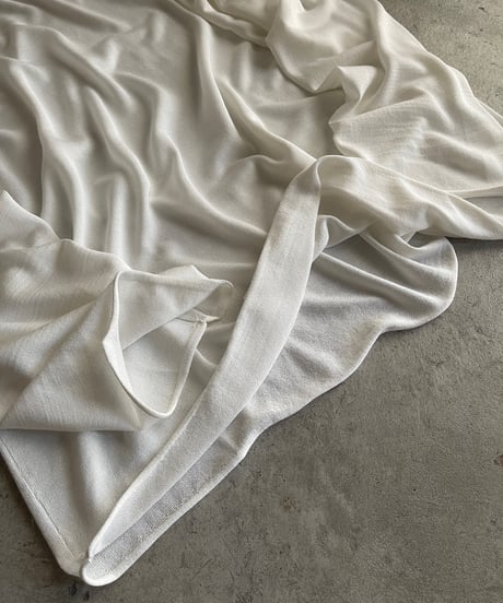 【FINE】sheer drape long sleeve/2color