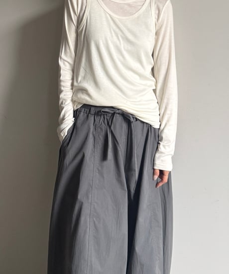 volume balloon pants/2color