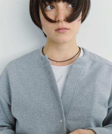 v neck casual cardigan / 2color