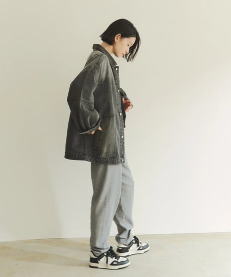 gradation denim jacket/2color