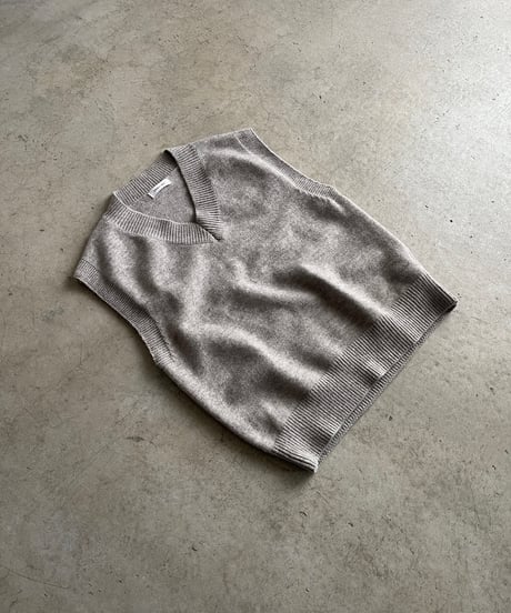 simple Vneck vest/3color