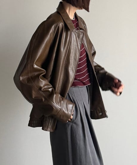 two tuck tencel wide slacks/2size/3color
