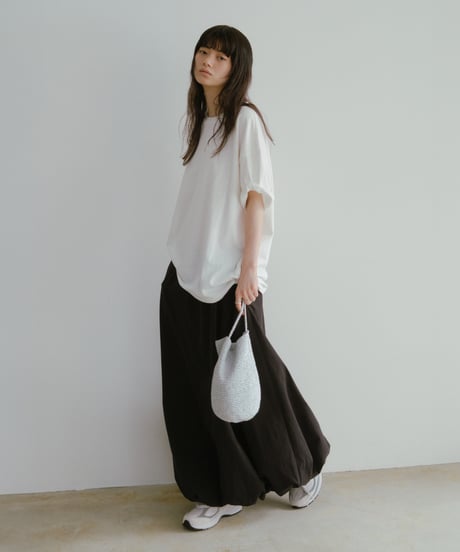 cotton balloon skirt/2color