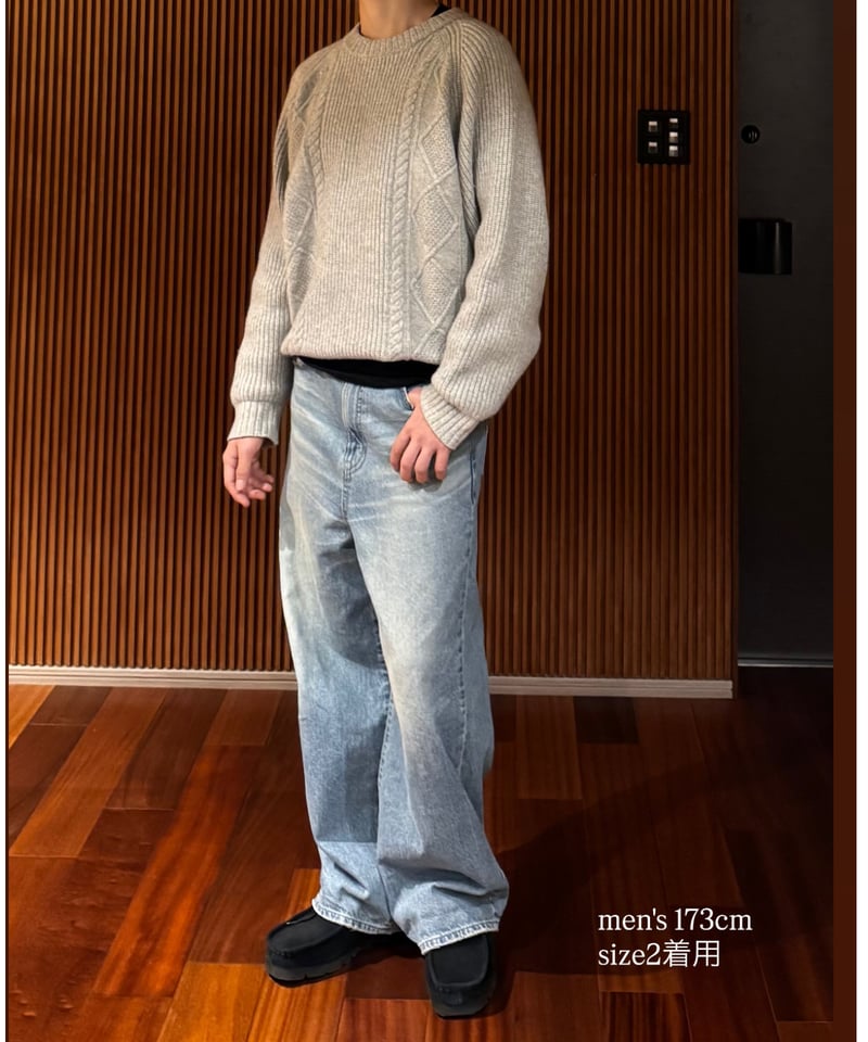 FASHIRU × EDWIN］vintage wide straight denim(Ja