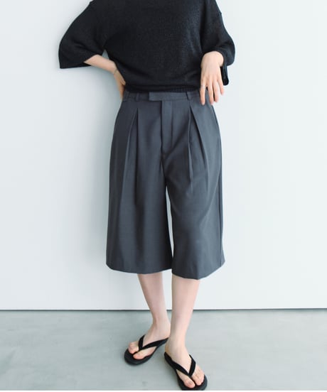 tailored half pants