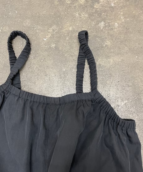 ruched strap jumpsuit