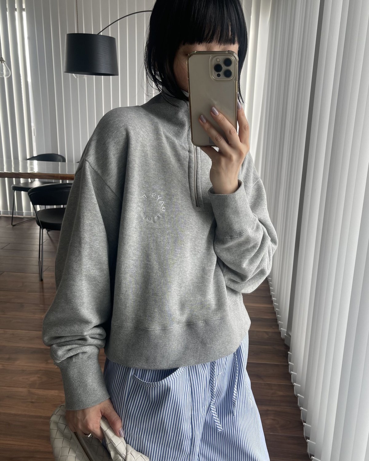 half zip sweat(japan made)/3color | F A S H I R U half zip sweat(japan made)/3color | F A S H I R U